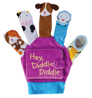 Бумажная книга «Hey, Diddle Diddle! A Hand-Puppet Board Book», автор Джилл Акерман - фото №1