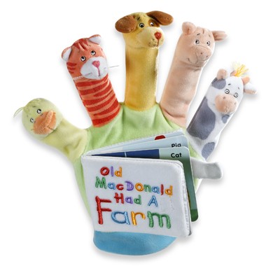 Паперова книга «Old Macdonald. A Hand-Puppet Board Book» - фото №1