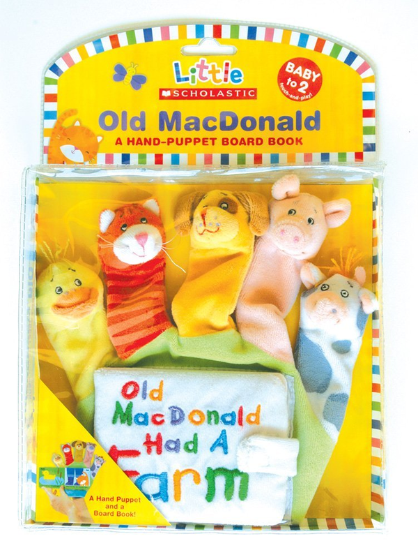 Паперова книга «Old Macdonald. A Hand-Puppet Board Book» - фото №1