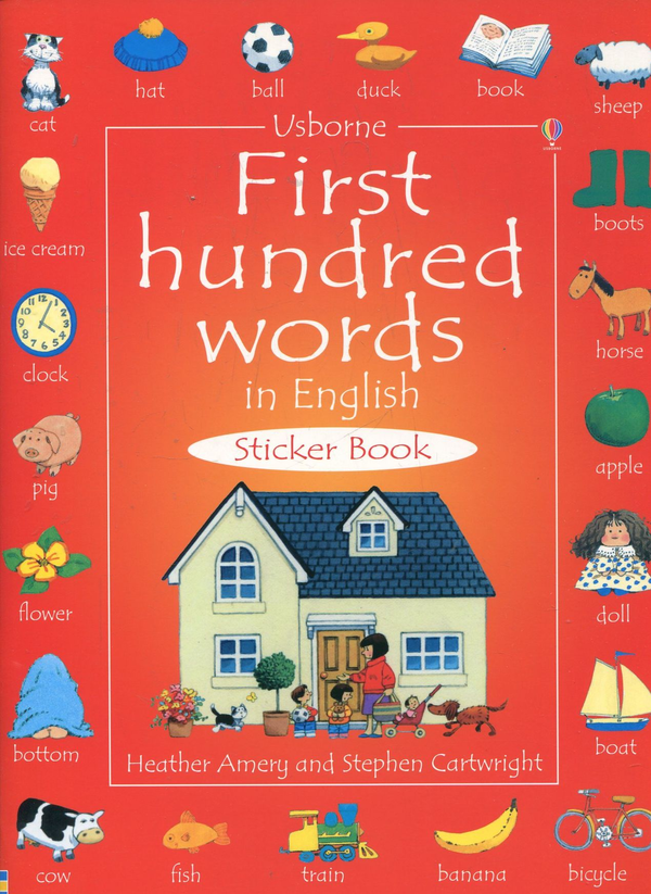 Бумажная книга «First Hundred Words in English. Sticker Book», автор Хизер Амери - фото №1