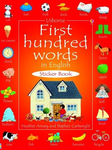 Бумажная книга «First Hundred Words in English. Sticker Book», автор Хизер Амери - фото №1