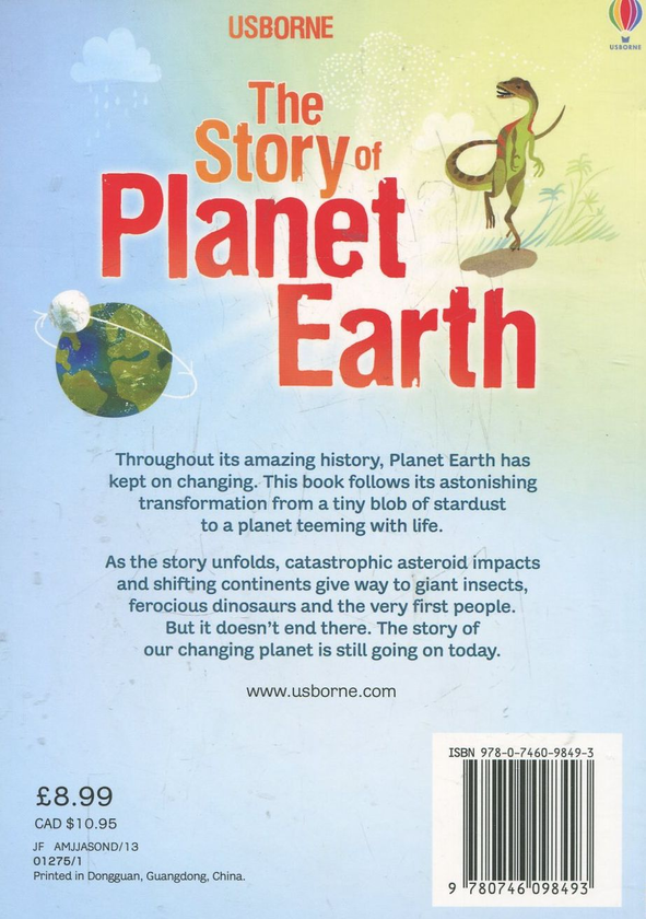 Паперова книга «The Story of Planet Earth», автор Ебіґейл Вітлі - фото №1