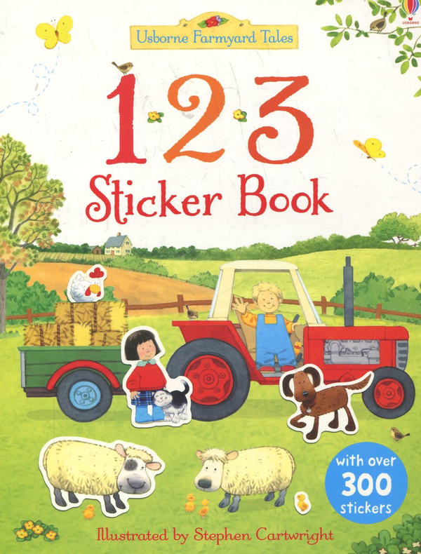 [object Object] «123 Sticker Book», автор Рэйчел Уилки - фото №1