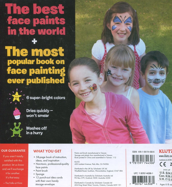 Бумажная книга «Face Painting» - фото №1