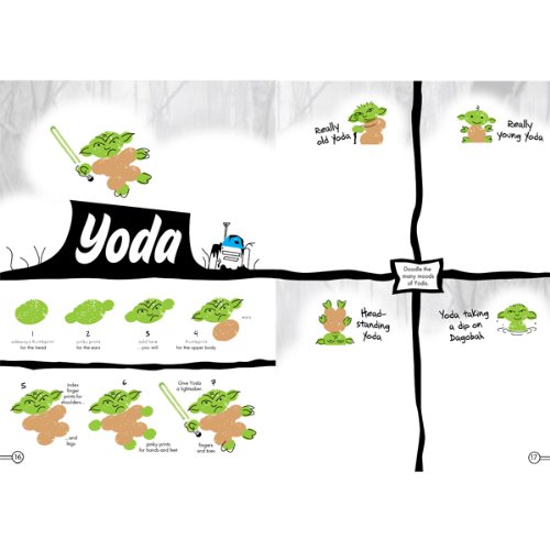 Бумажная книга «Star Wars Thumb Doodles» - фото №1