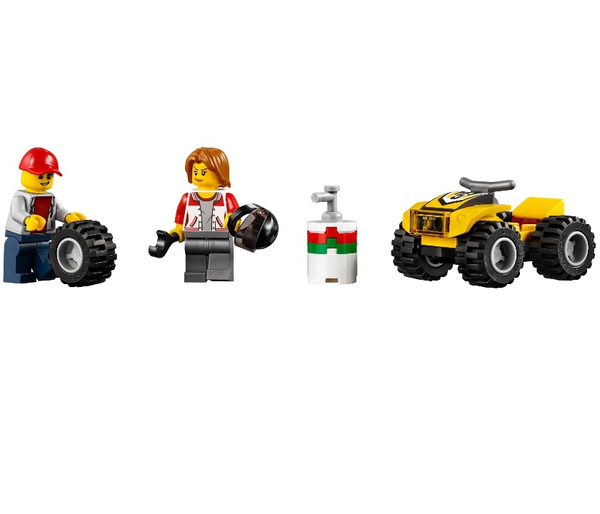  «Конструктор LEGO City Гоночная команда (60148)», бренда LEGO - фото №1