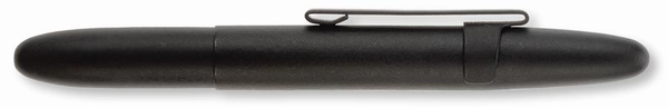 «Ручка Fisher Bullet Space Pen Brushed з кліпсою Чорна (400BCL-FB)» - фото №1