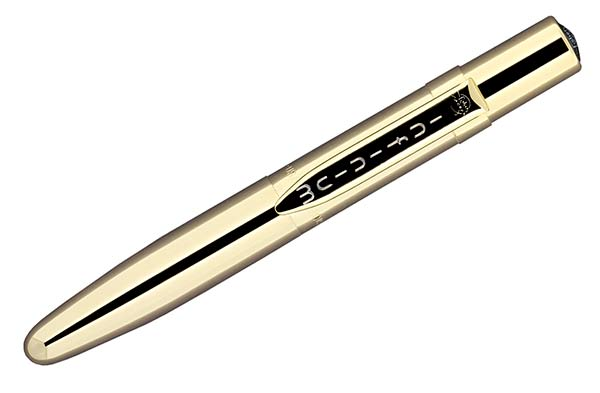  «Ручка Fisher Space Pen Infinium Gold Titanium Nitride Черные чернила (FINFG4#747609203578)» - фото №1