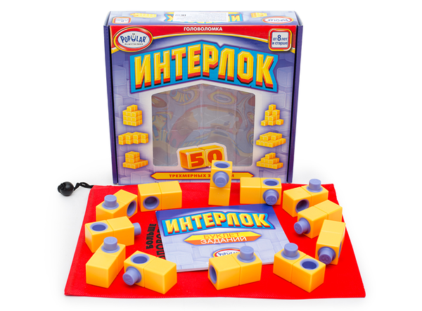 «Настольная игра-головоломка Popular Playthings Интерлок (704110)», бренда Popular Playthings - фото №1