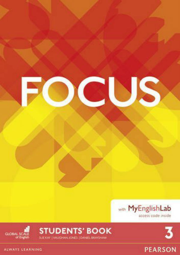 Бумажная книга «Focus 3 SB + MyEnglishLab», авторов Воган Джонс, Даниэль Брайшоу, Сью Кэй - фото №1