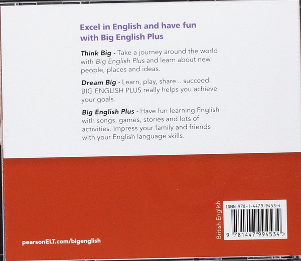 Паперова книга «Big English Plus 5 Class Audio CD», авторів Маріо Еррера, Кристофер Сол Круз - фото №1