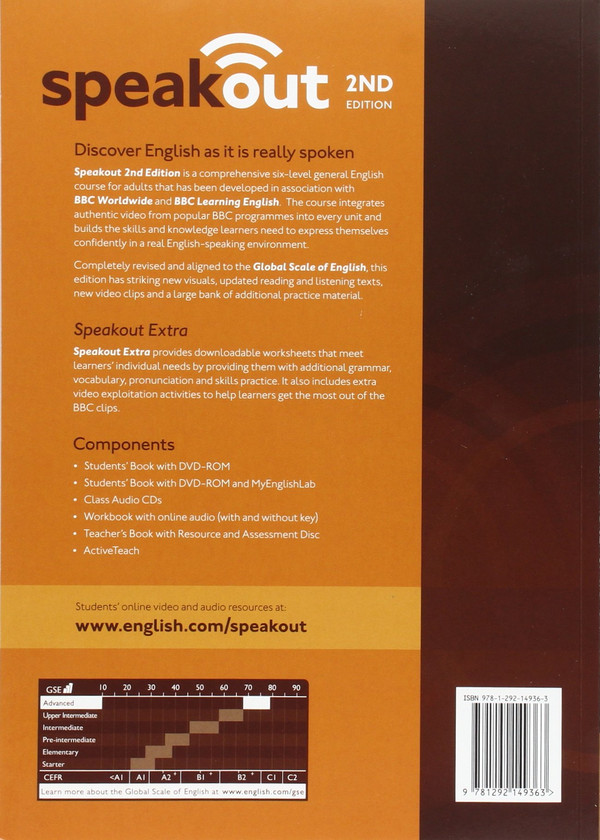 Бумажная книга «Speakout (2nd Edition) Advanced Flexi 2», автор Антония Клэр - фото №1