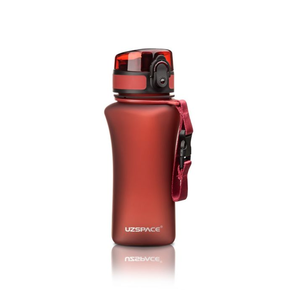  «Бутылка для воды Uzspace 350 мл красная (6007red)», бренда Uzspace - фото №1