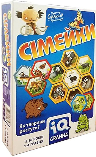  «Настольная игра Granna  IQ Семейки (81503)», бренда Granna - фото №1