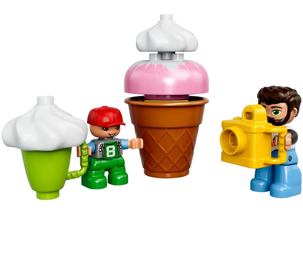 «Конструктор LEGO DUPLO Большой парк аттракционов (10840)», бренда LEGO - фото №1