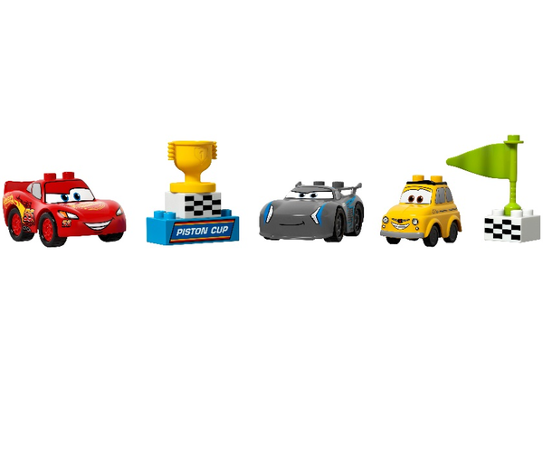  «Конструктор LEGO DUPLO Перегони за Кубок Поршня (10857)», бренду LEGO - фото №1