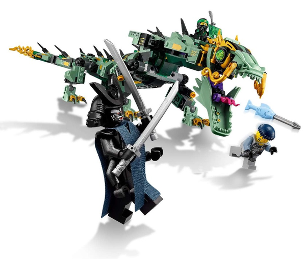  «Конструктор LEGO Ninjago Механический дракон Зеленого ниндзя (70612)», бренда LEGO - фото №1