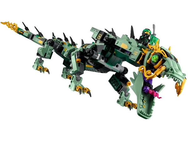  «Конструктор LEGO Ninjago Механический дракон Зеленого ниндзя (70612)», бренда LEGO - фото №1