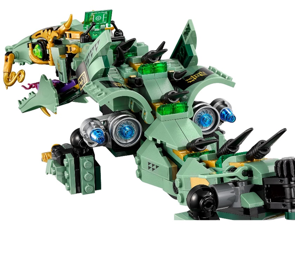  «Конструктор LEGO Ninjago Механический дракон Зеленого ниндзя (70612)», бренда LEGO - фото №1