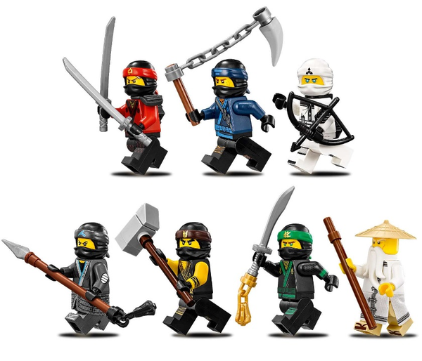 «Конструктор LEGO Ninjago Летающий корабль Мастера Ву (70618)», бренда LEGO - фото №1