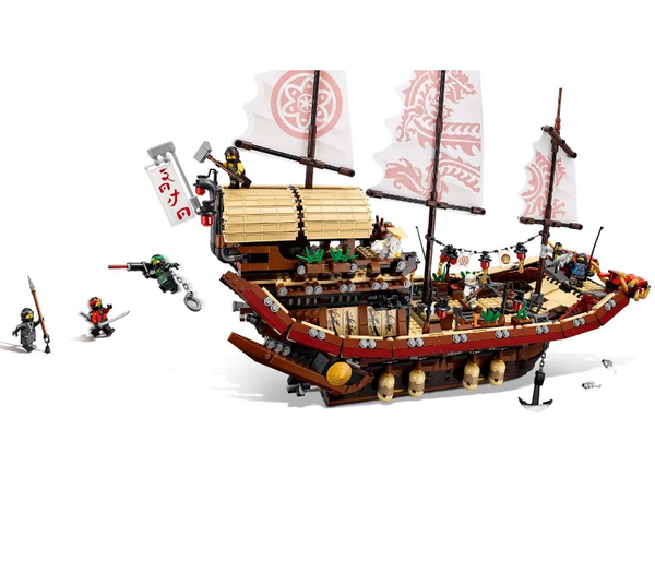 «Конструктор LEGO Ninjago Летающий корабль Мастера Ву (70618)», бренда LEGO - фото №1