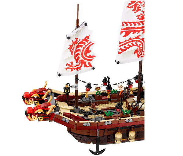 «Конструктор LEGO Ninjago Летающий корабль Мастера Ву (70618)», бренда LEGO - фото №1