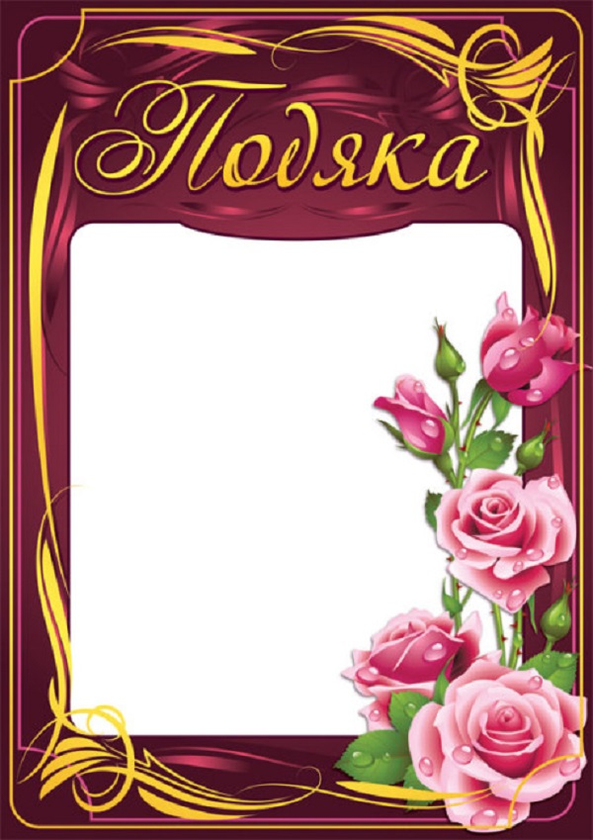Книга Подяка бордо з трояндою