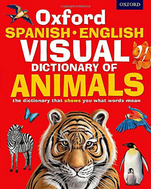 Бумажная книга «Oxford Spanish-English Visual Dictionary of Animals» - фото №1