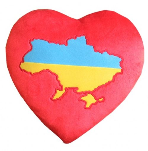  «Подушка Тигрес Карта України (ПШ-0149)», бренду Тигрес - фото №1