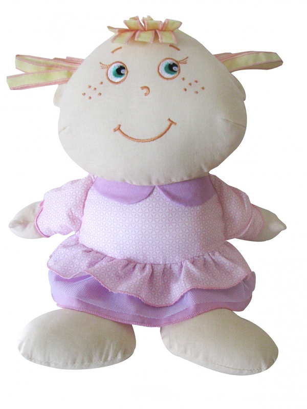  «Мягкая игрушка-подушка Tigres Кукла текстильная Злата (ПД-0053)», бренда Тигрес - фото №1