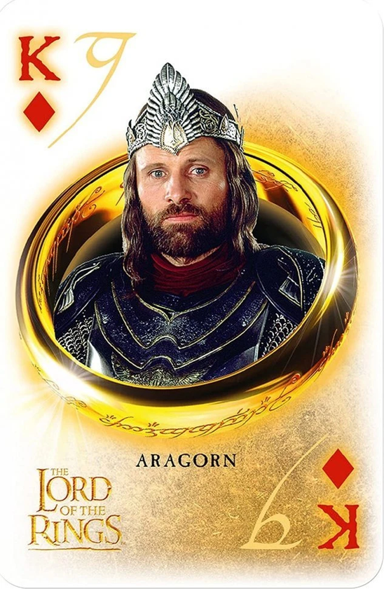  «Гральні карти Lord of The Rings  Waddingtons No. 1», бренду Winning Moves - фото №1
