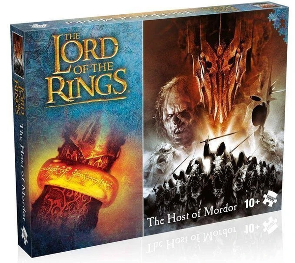  «Пазл Lord of the Rings The Host of Mordor 1000 елементів», бренда Winning Moves - фото №1