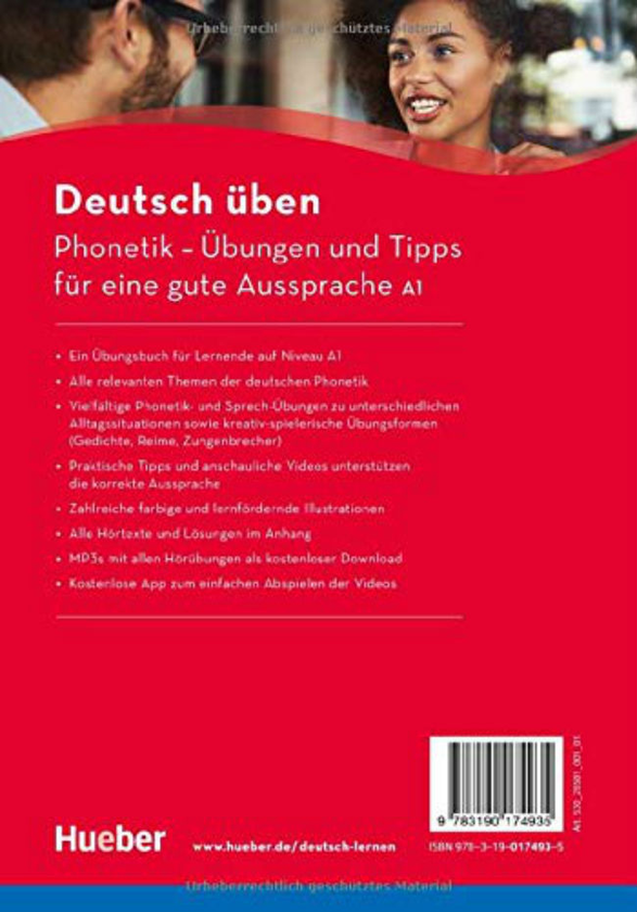 Бумажная книга «Deutsch uben: Phonetik - Ubungen und Tipps fur eine gute Aussprache A1», автор Даниэла Нибиш - фото №1