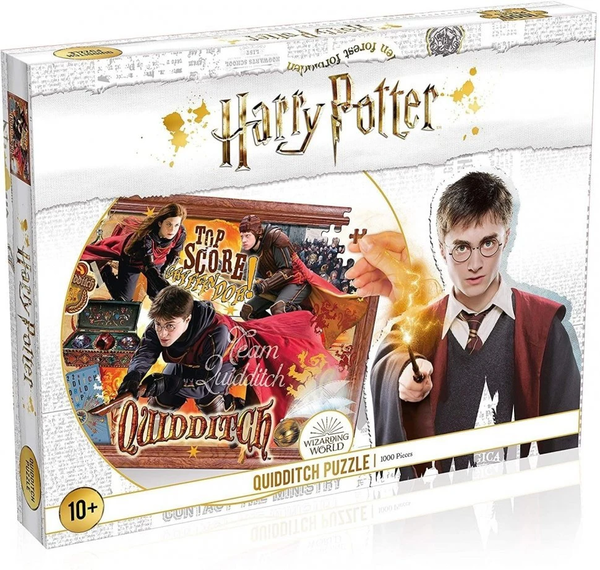«Пазл Harry Potter Quidditch 1000 елементів», бренду Winning Moves - фото №1