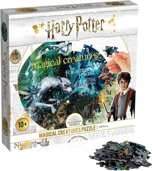  «Пазл Winning Moves Harry Potter Magical Creatures Puzzle 500 елементтів», бренда Winning Moves - фото №1