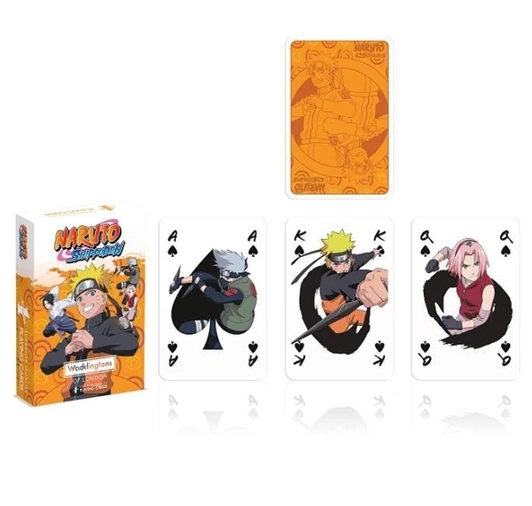  «Гральні карти Naruto Waddingtons No. 1», бренда Winning Moves - фото №1