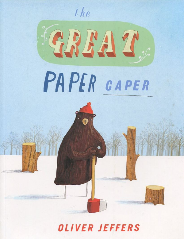 [object Object] «The Great Paper Caper», автор Оливер Джефферс - фото №1