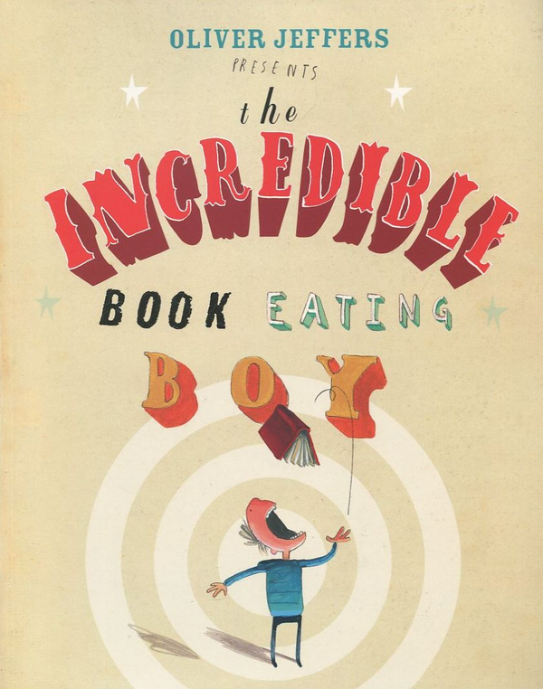 Бумажная книга «The Incredible Book Eating Boy», автор Оливер Джефферс - фото №1