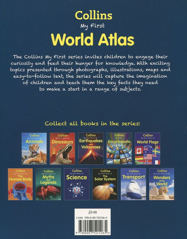 Паперова книга «My First World Atlas» - фото №1