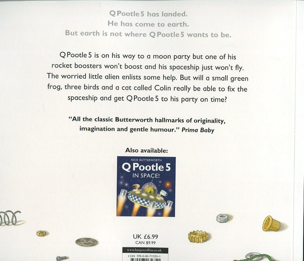 Паперова книга «Q Pootle 5», автор Нік Баттерворт - фото №1
