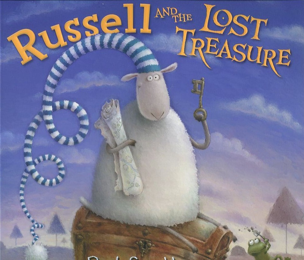Паперова книга «Russell and the Lost Treasure», автор Роб Скоттон - фото №1