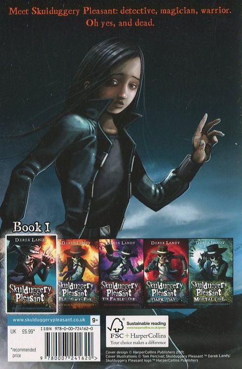 Бумажная книга «Skulduggery Pleasant. Book1», автор Дерек Ленди - фото №1