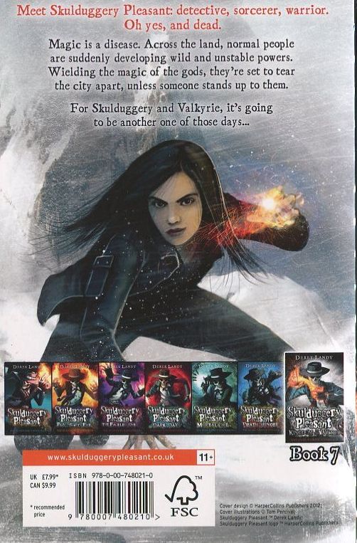 Бумажная книга «Skulduggery Pleasant: Kingdom of the Wicked. Book 7», автор Дерек Ленди - фото №1