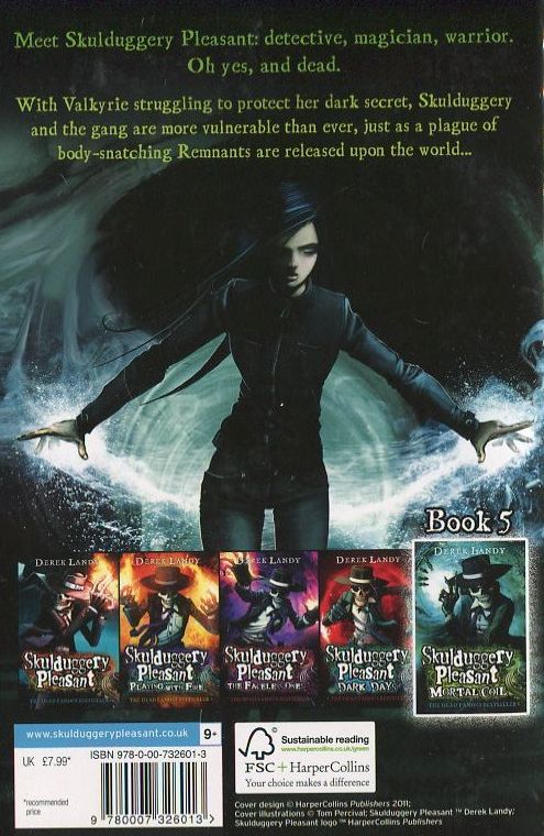 Бумажная книга «Skulduggery Pleasant: Mortal Coil Book. 5», автор Дерек Ленди - фото №1