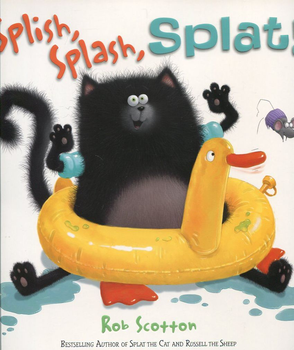 Бумажная книга «Splish, Splash, Splat!», автор Роб Скоттон - фото №1