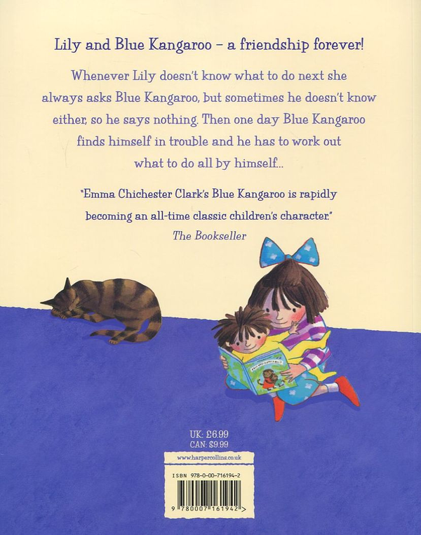 Паперова книга «What Shall We Do, Blue Kangaroo?», автор Емма Чічестер Кларк - фото №1