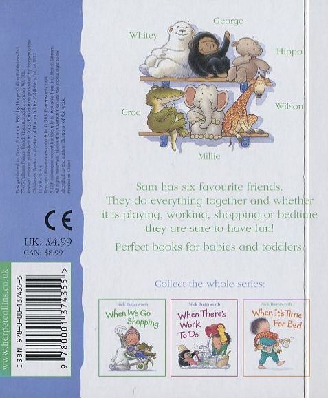 Паперова книга «When We Play Together», автор Нік Баттерворт - фото №1