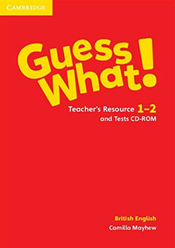 Бумажная книга «Guess What! Level 1-2 Teacher's Resource and Tests CD-ROM», автор Камилла Мэйхью - фото №1