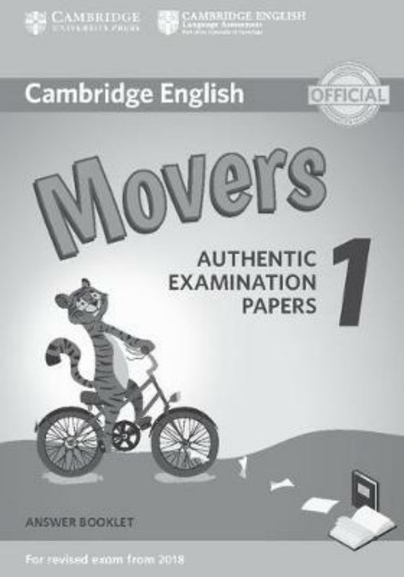 Бумажная книга «Cambridge English Movers 1 for Revised Exam from 2018 Answer Booklet» - фото №1