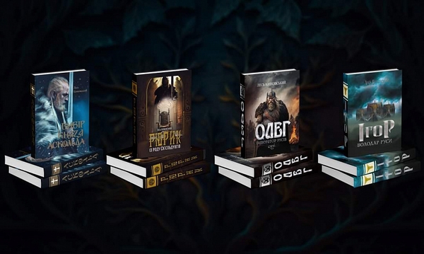 Паперова книга «Олег – імператор русів. Книга 3», автор Лесь Качковський - фото №1